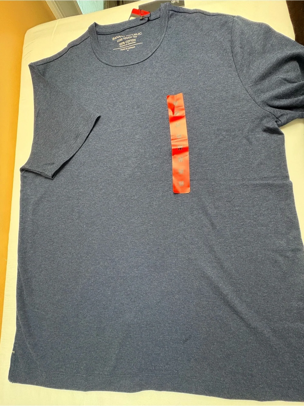 Banana Republic Dark Navy Short Sleeve Crew Tee
